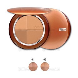 4SUN BRONZING POWDER Poudre Bronzante Compacte Multi-Effet n° 02 PUPA - 1 Coffret